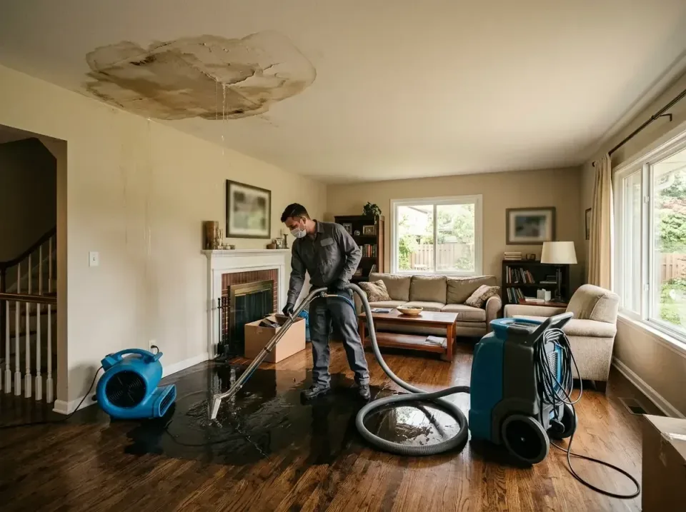 attic-pipe-burst-ceiling-drip-008 — frequently asked questions, Water Damage Restoration & Carpet Care in Preston, TX